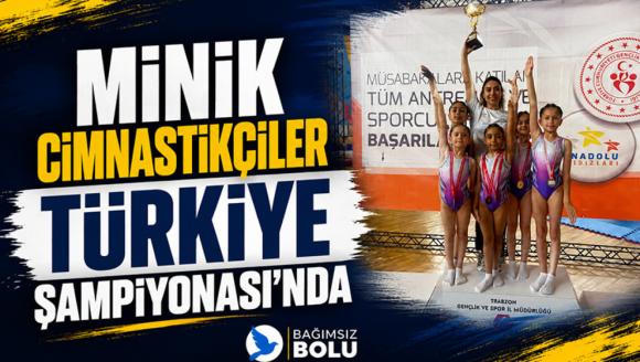 Minik Cimnastikçiler Türkiye Şampiyonası'nda