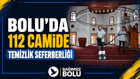 112 camide temizlik seferberliği