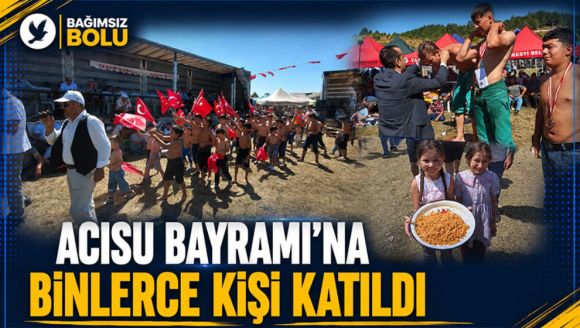 Acısu Bayramı'na Binlerce Kişi Katıldı