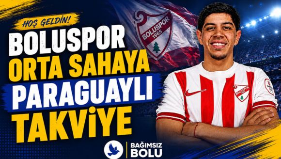 Boluspor Orta Sahaya Paraguaylı Takviye