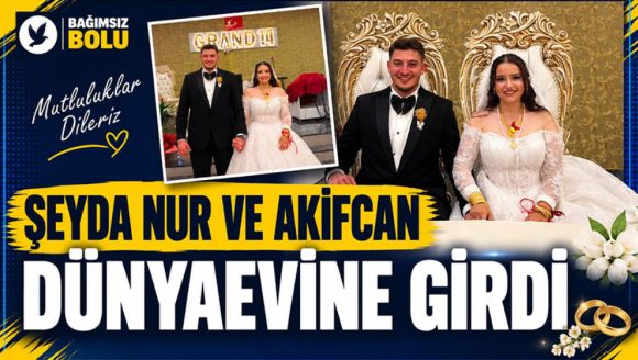 Şeyda Nur Ve Akifcan Dünyaevine Girdi