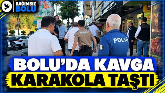 Bolu'da iki grup arasında kavga çıktı